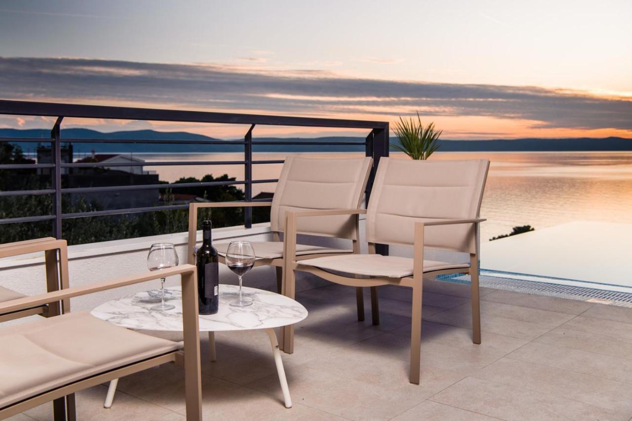 Villa Leona A Luxury Villa Near Makarska, Heated Pool Živogošće Zimmer foto